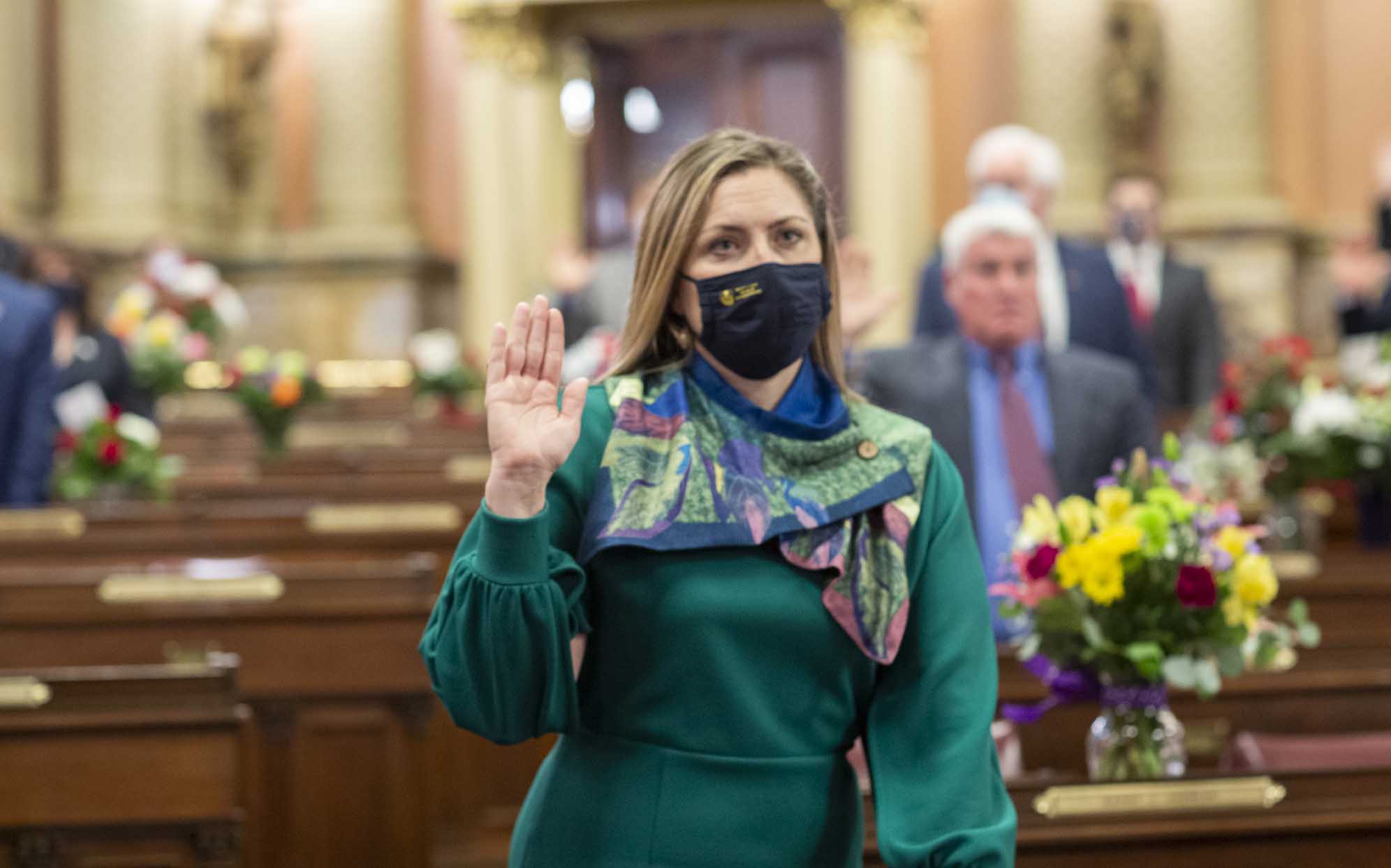 Toohil Takes Oath of Office for New Legislative Session  