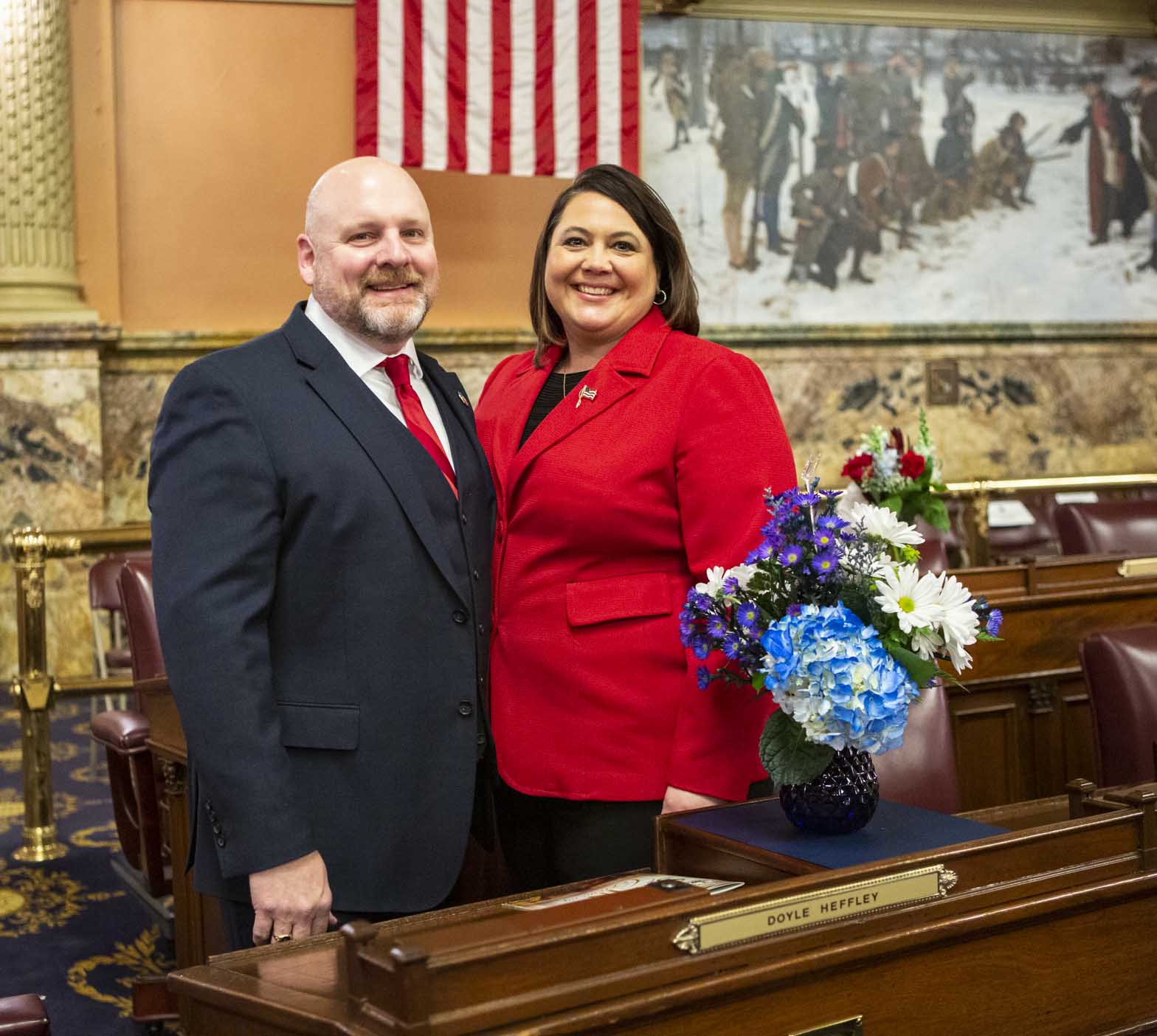Heffley Takes Oath of Office for Sixth Term in PA House