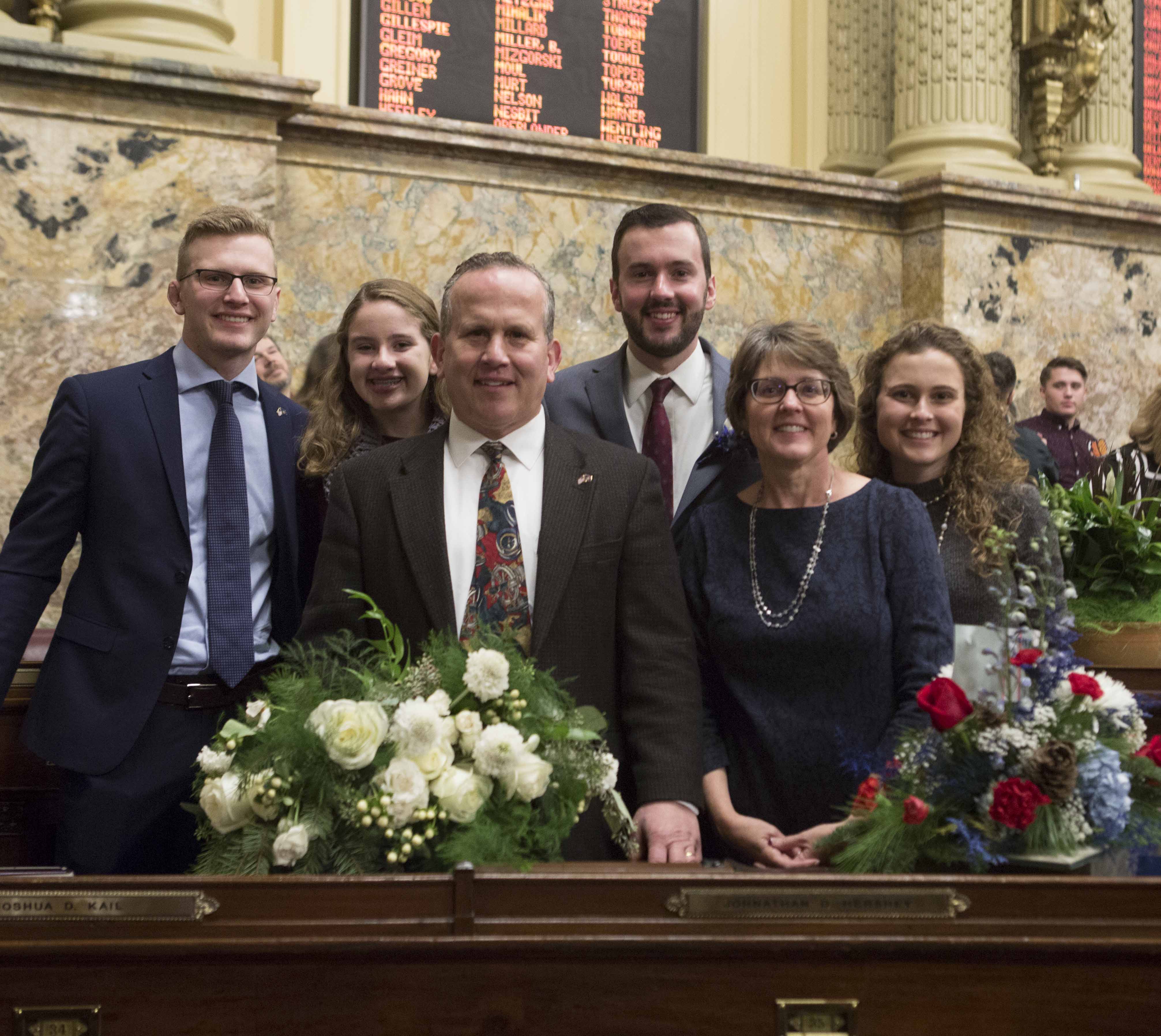 Hershey Takes Oath of Office to Begin First Term as State Representative